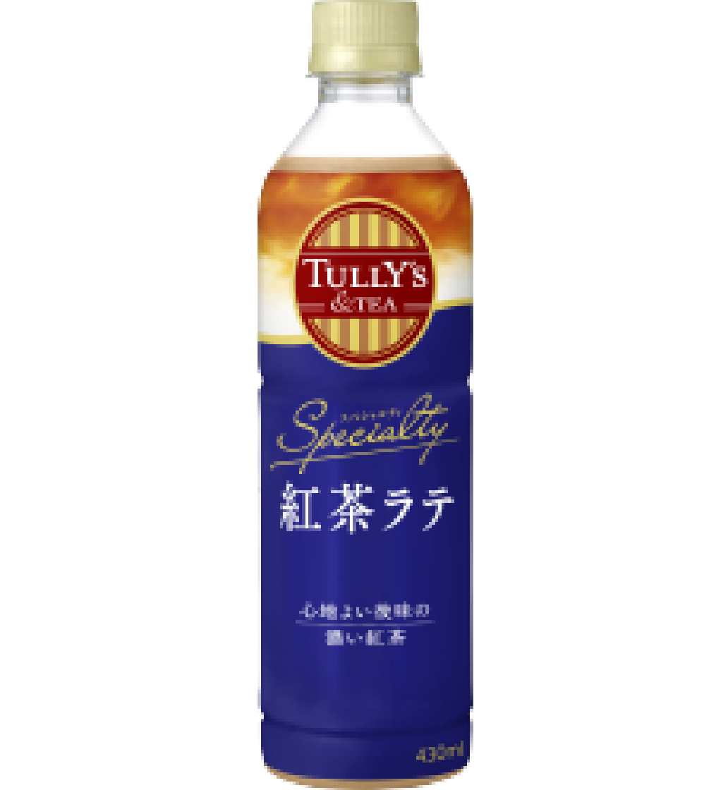 TULLY’S &TEA <br>SPECIALTY 紅茶ラテ <br>PET 430ml