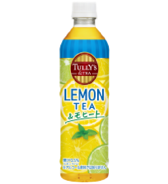TULLY’S &TEA <br>LEMON TEA ＆モヒート <br>PET 450ml