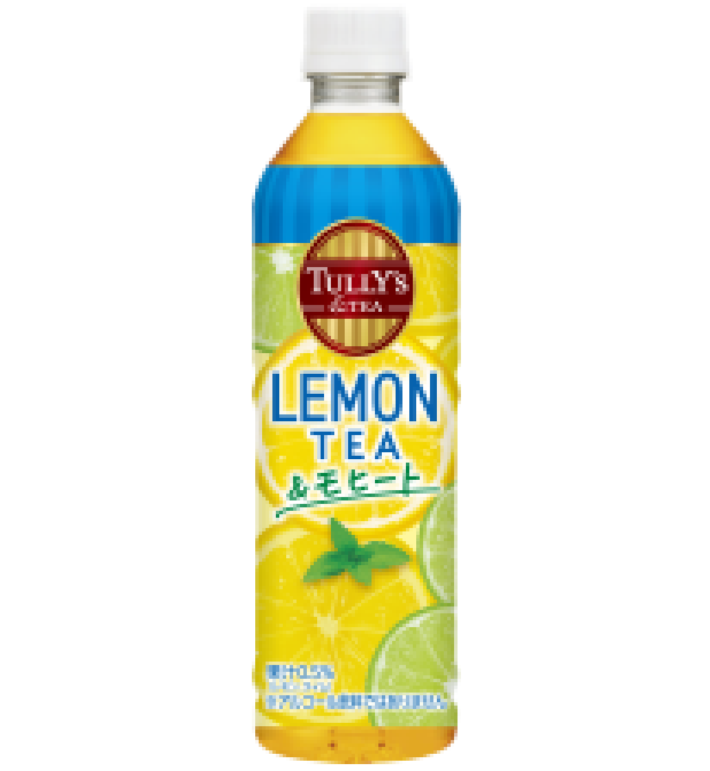 TULLY’S &TEA <br>LEMON TEA ＆モヒート <br>PET 450ml